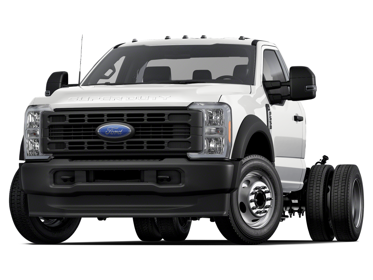 2025 Ford F-550SD PJs Stake Body with Underbody Toolbox