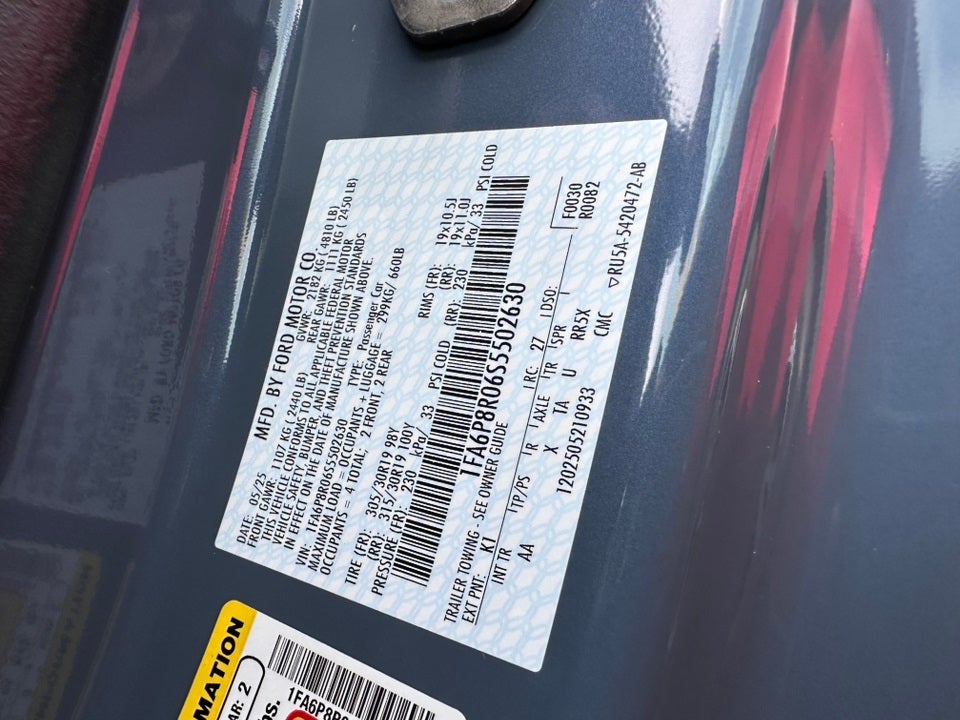 2025 Ford Mustang Dark Horse