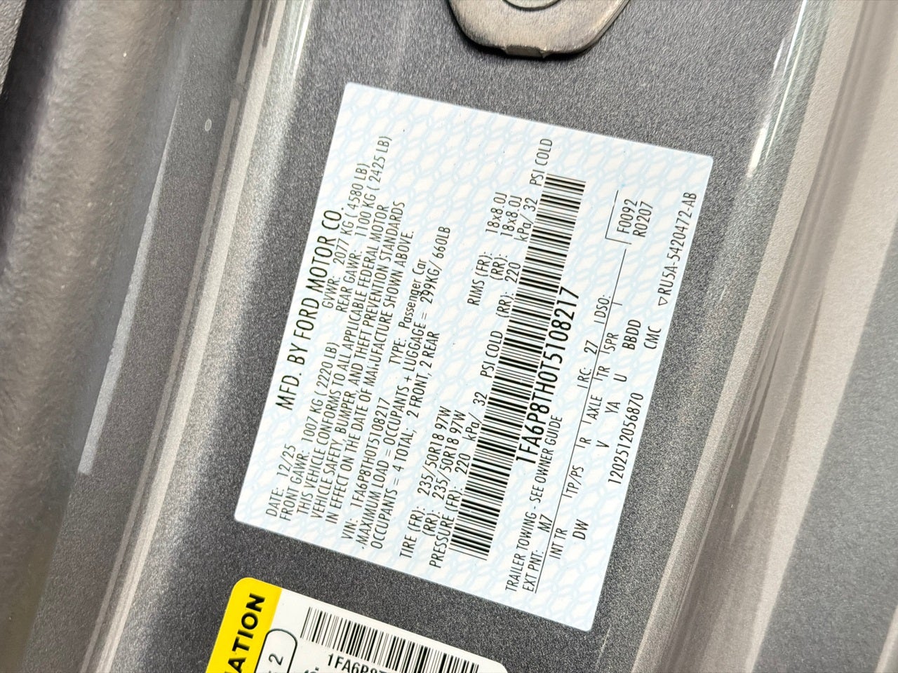 2026 Ford Mustang EcoBoost