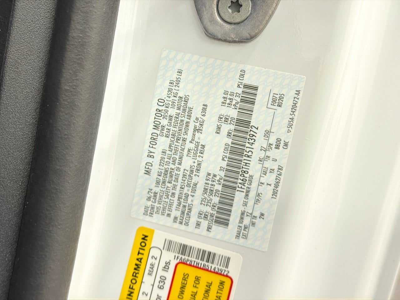 2024 Ford Mustang EcoBoost