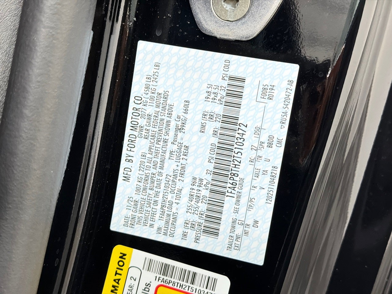 2026 Ford Mustang EcoBoost