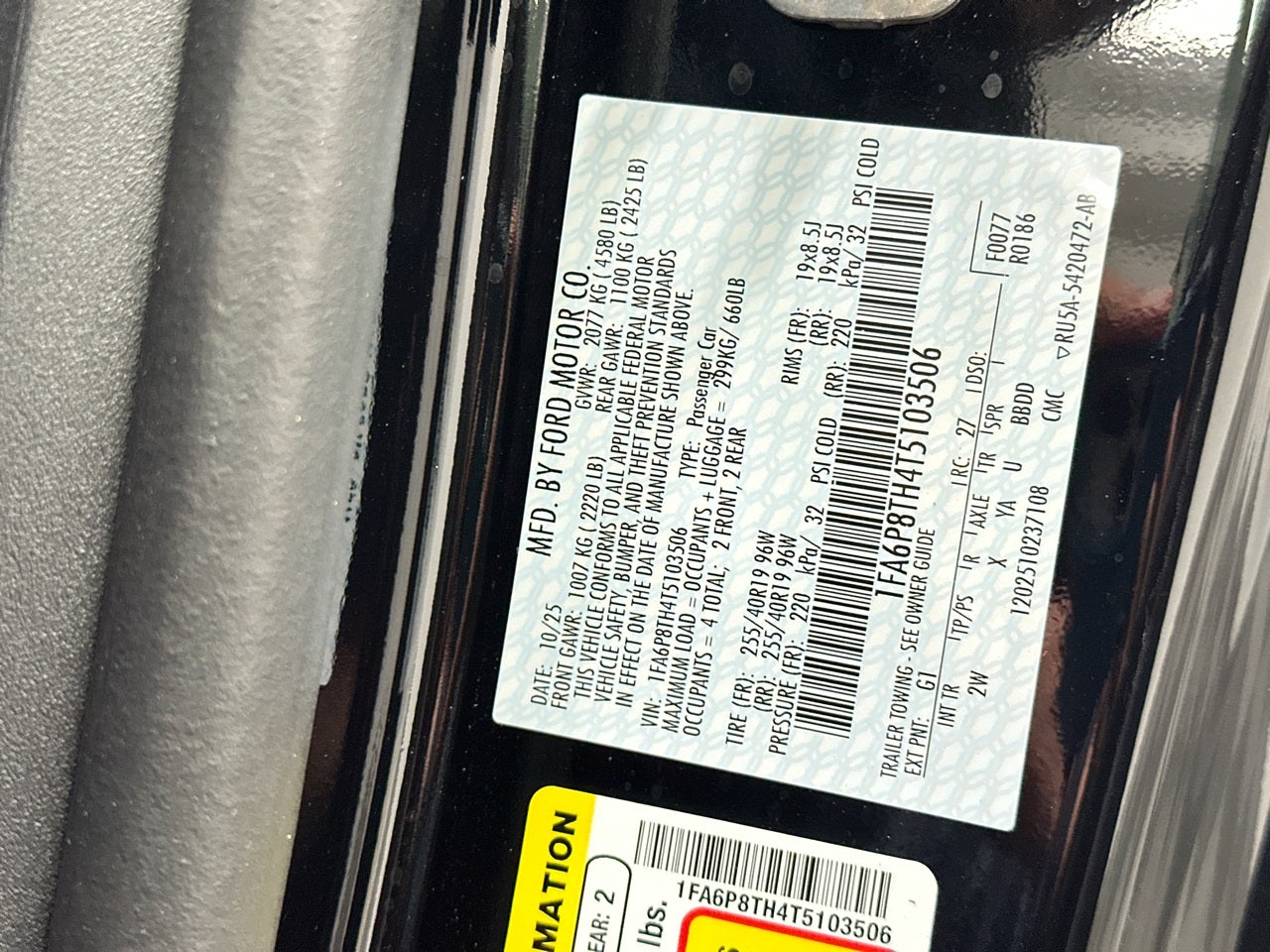 2026 Ford Mustang EcoBoost