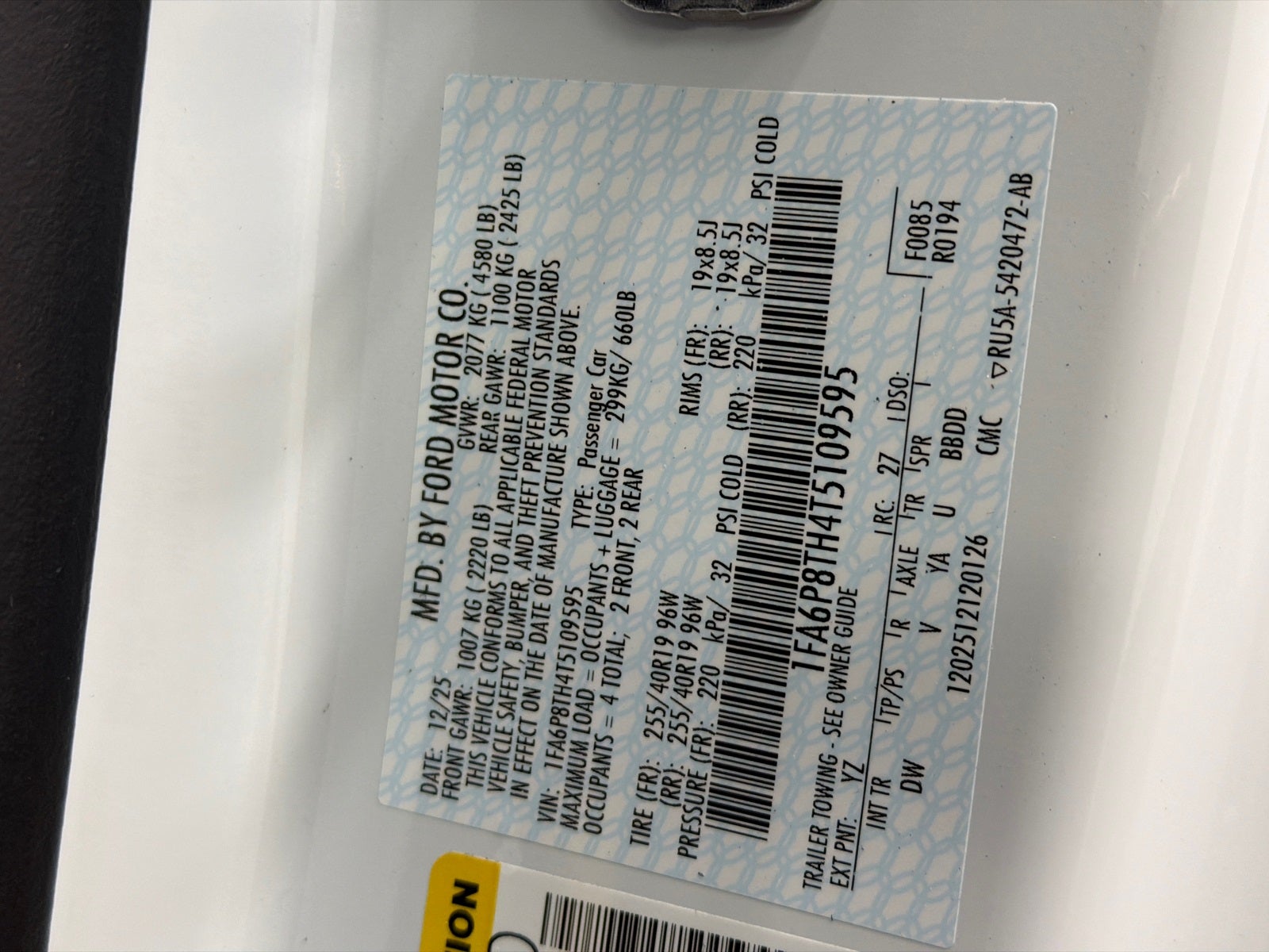 2026 Ford Mustang EcoBoost