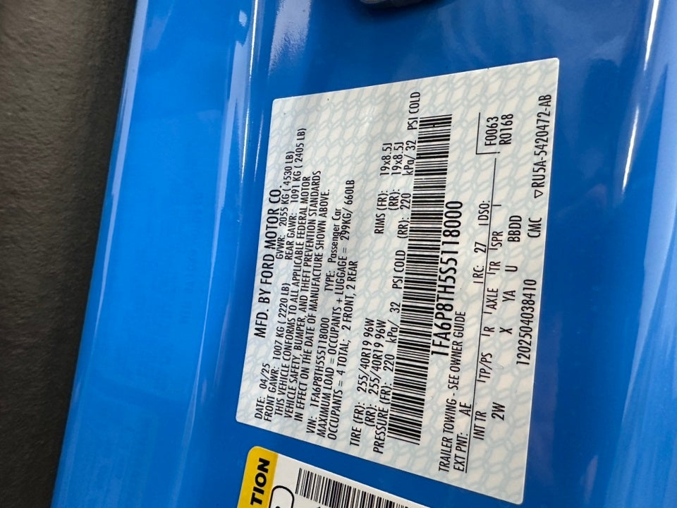 2025 Ford Mustang EcoBoost