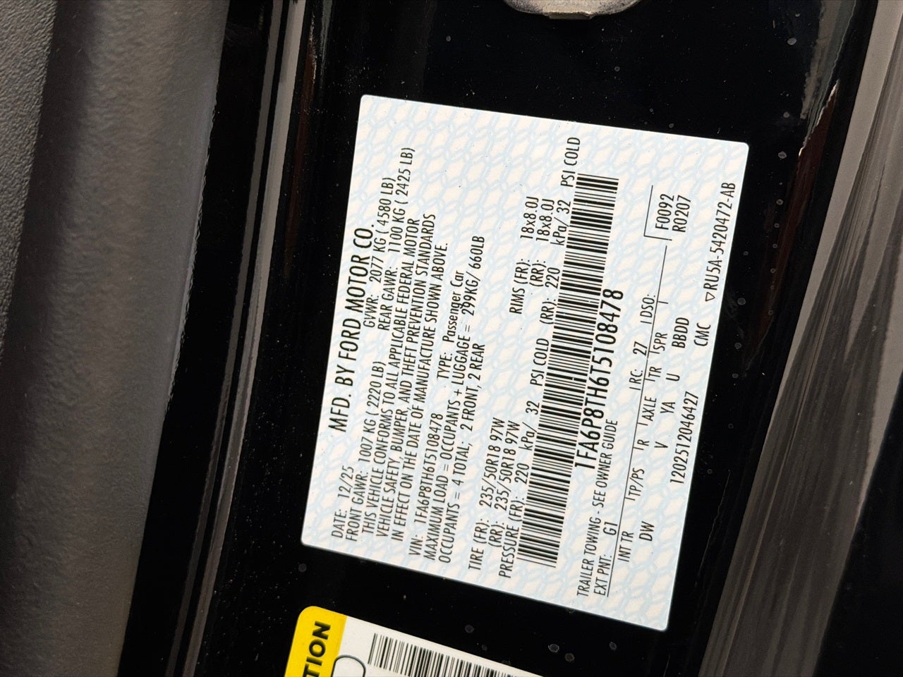 2026 Ford Mustang EcoBoost