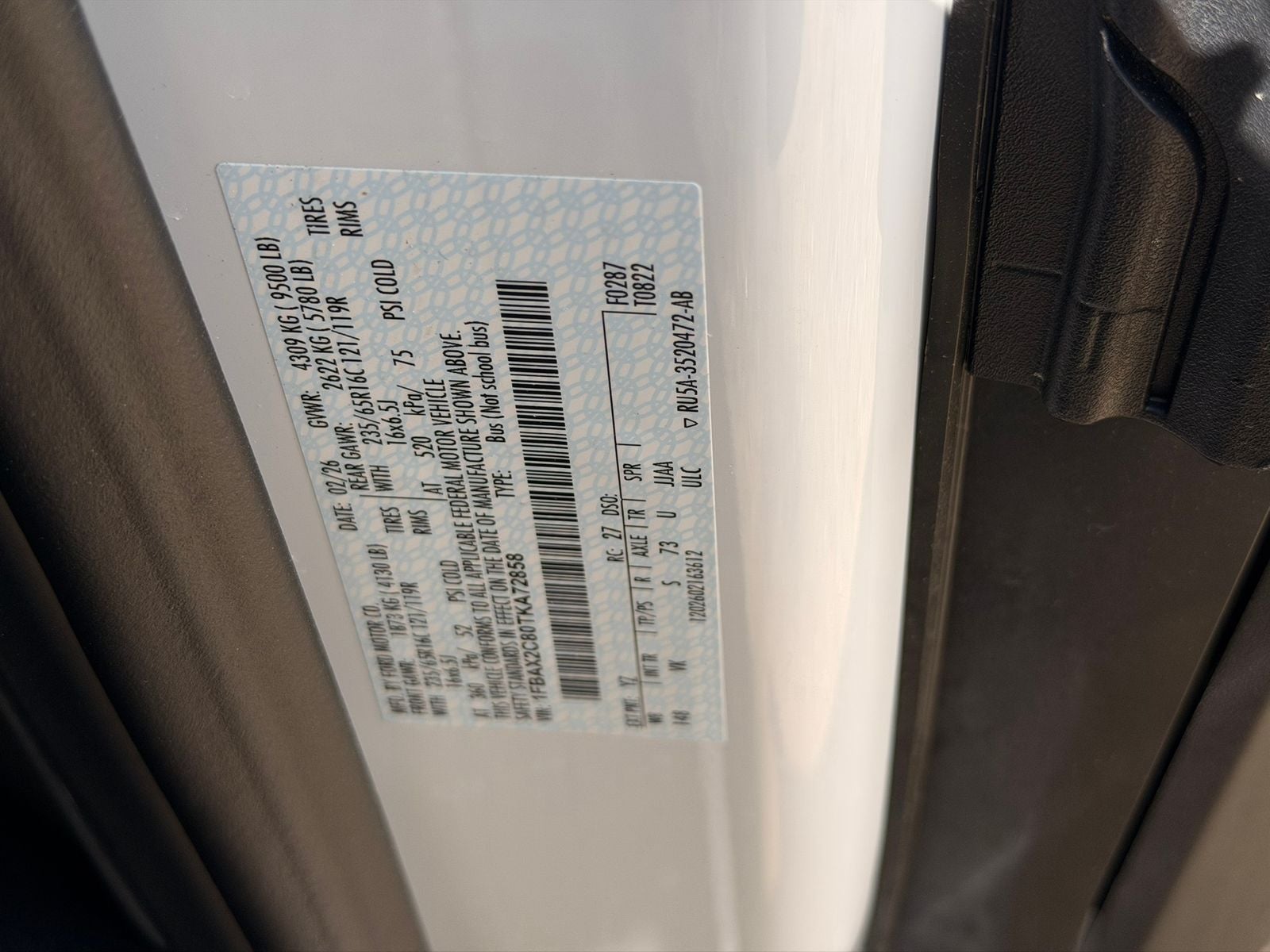 2026 Ford Transit-350 XL