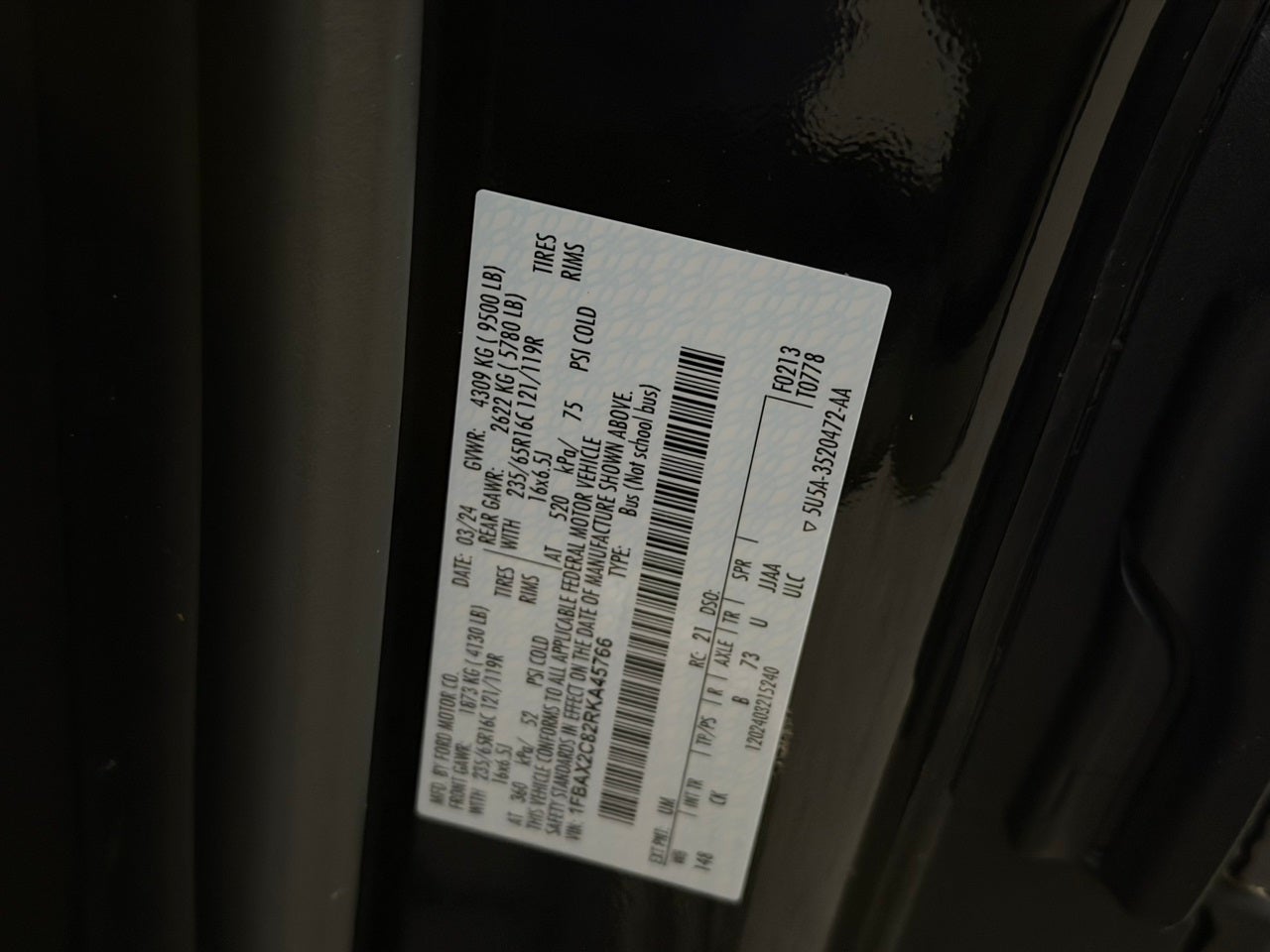 2024 Ford Transit-350 XLT