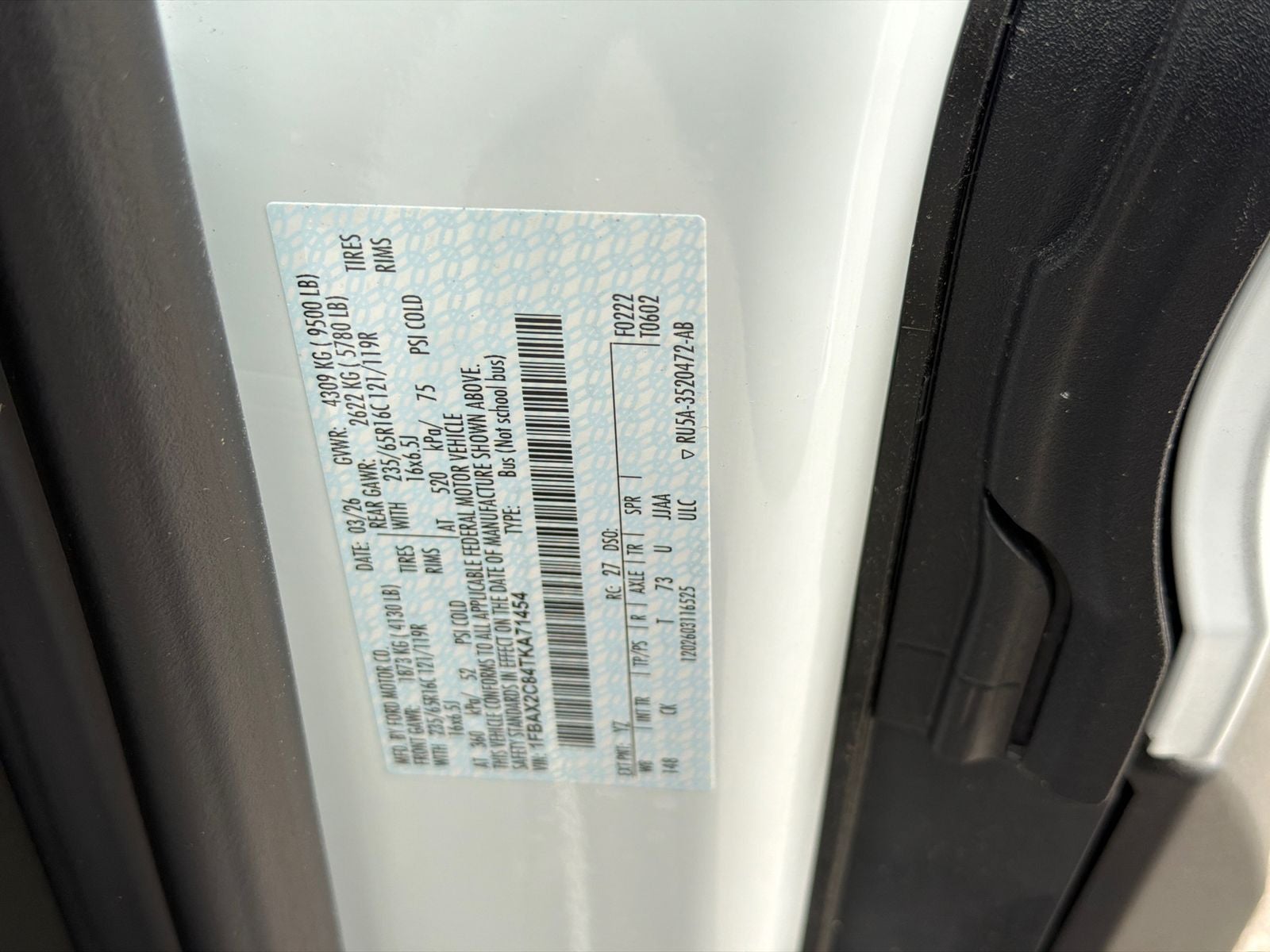 2026 Ford Transit-350 XLT
