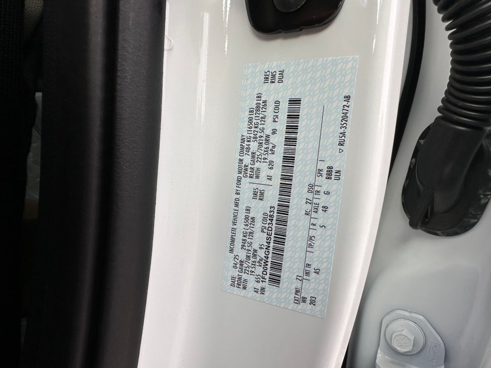 2025 Ford F-450SD PJs Dump Body with Backpack Toolbox