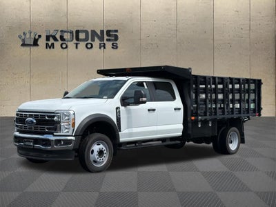 2025 Ford F-450SD XL Crew Cab PJs 12 Foot Stake Body