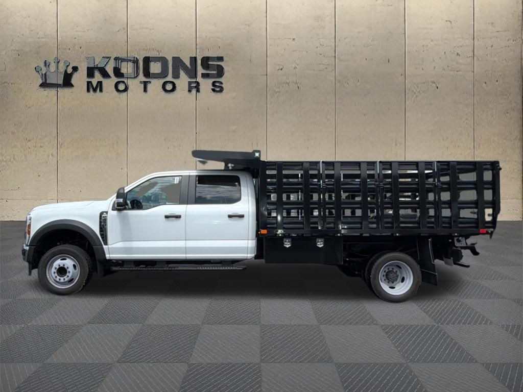 2025 Ford F-450SD XL Crew Cab PJs 12 Foot Stake Body