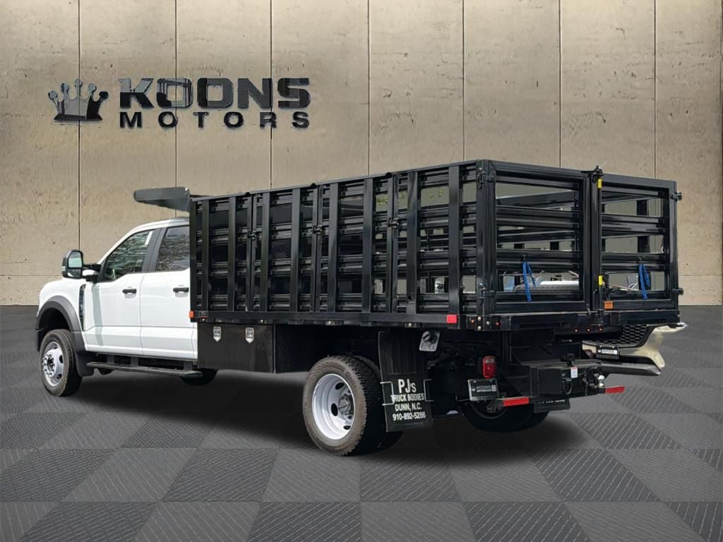 2025 Ford F-450SD XL Crew Cab PJs 12 Foot Stake Body