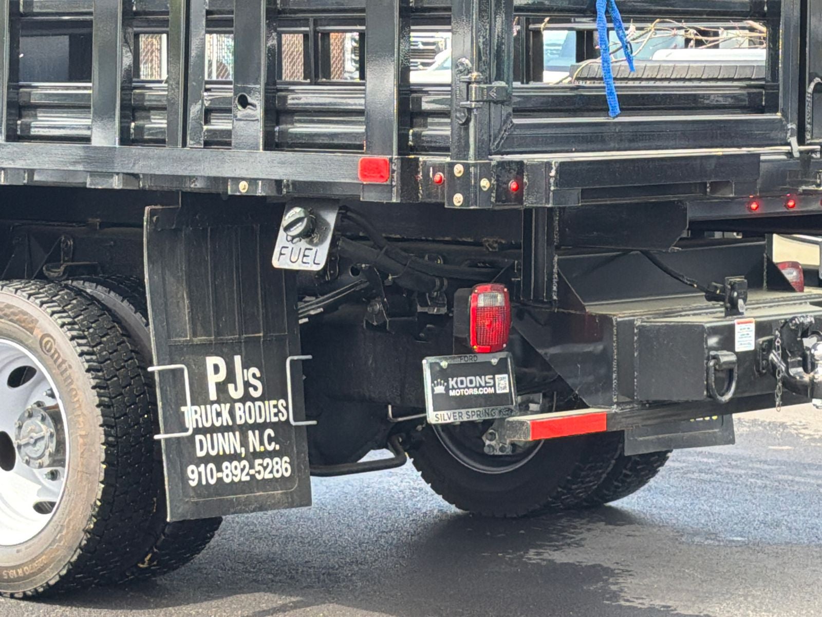 2025 Ford F-450SD XL Crew Cab PJs 12 Foot Stake Body