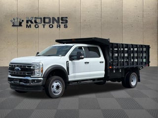 2025 Ford F-450SD XL Crew Cab PJs 12 Foot Stake Body