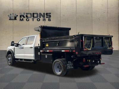2025 Ford F-450SD PJs Dump Body with Backpack Toolbox