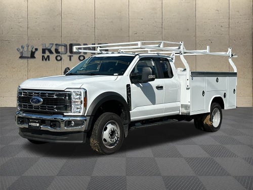 2025 Ford F-550SD PJs Service Body with Ladder Rack