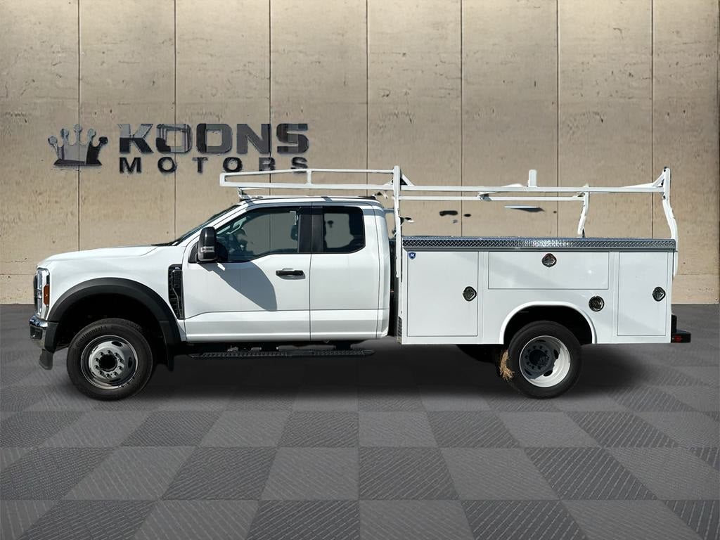 2025 Ford F-550SD PJs Service Body with Ladder Rack