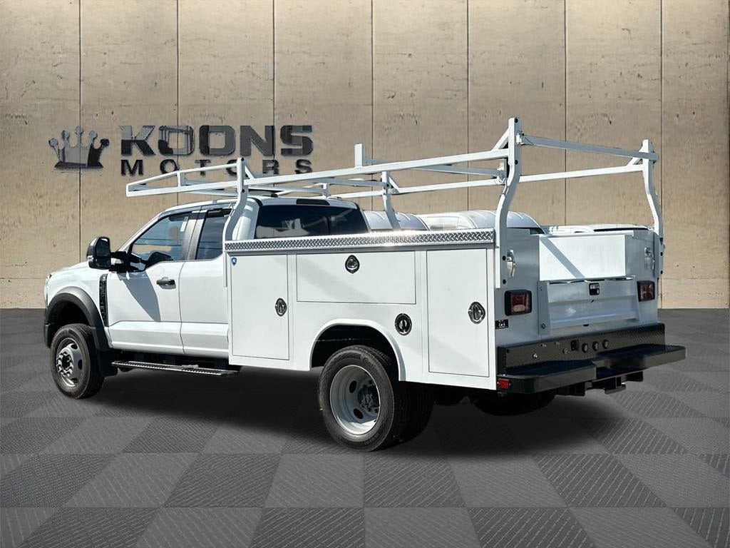 2025 Ford F-550SD PJs Service Body with Ladder Rack