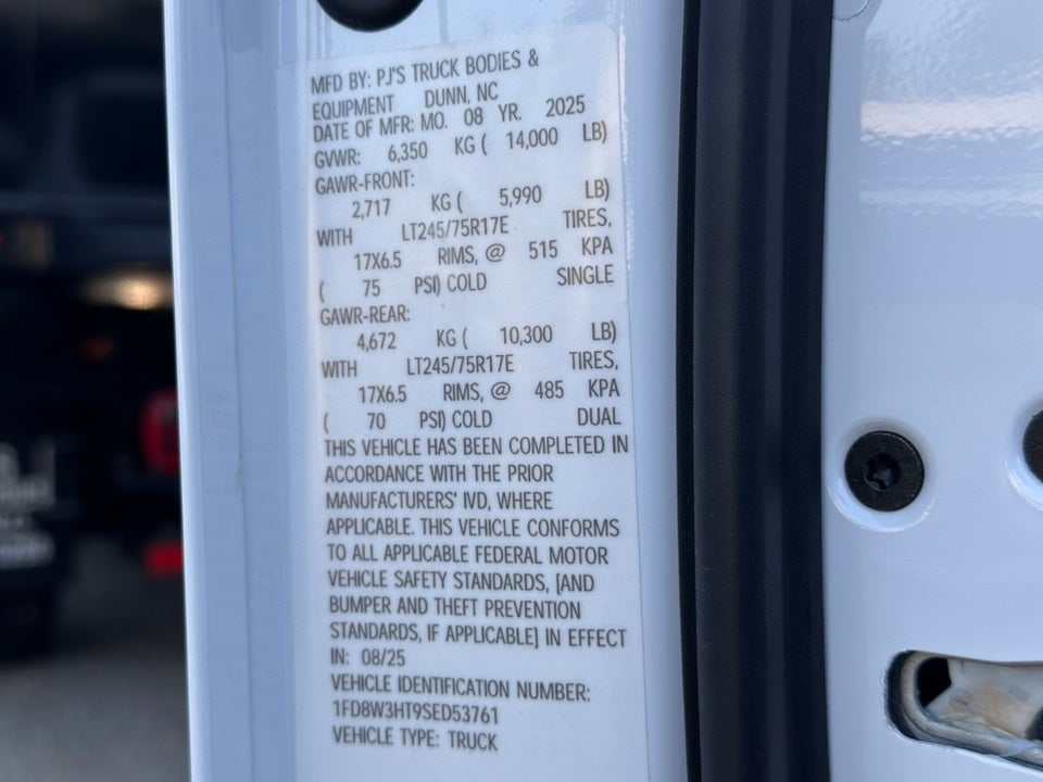 2025 Ford F-350SD PJ's Landscape Dump Body