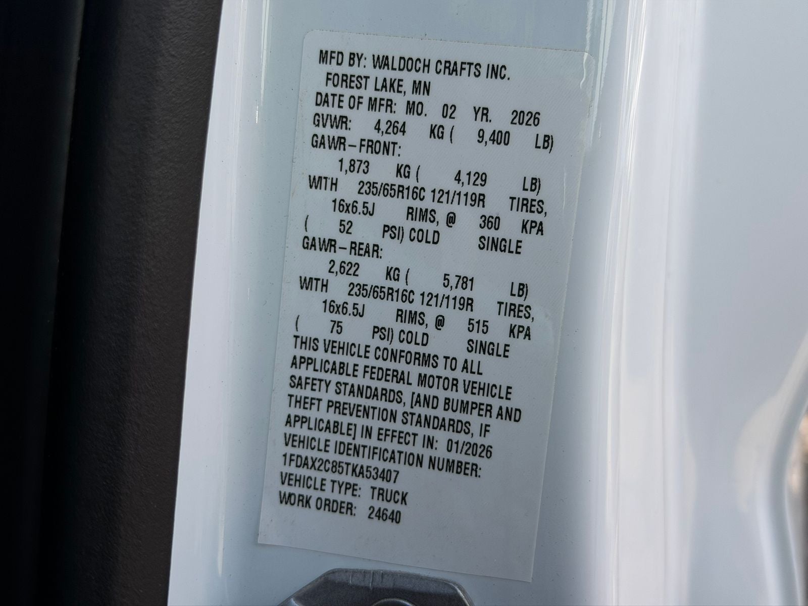 2026 Ford Transit-350 XL
