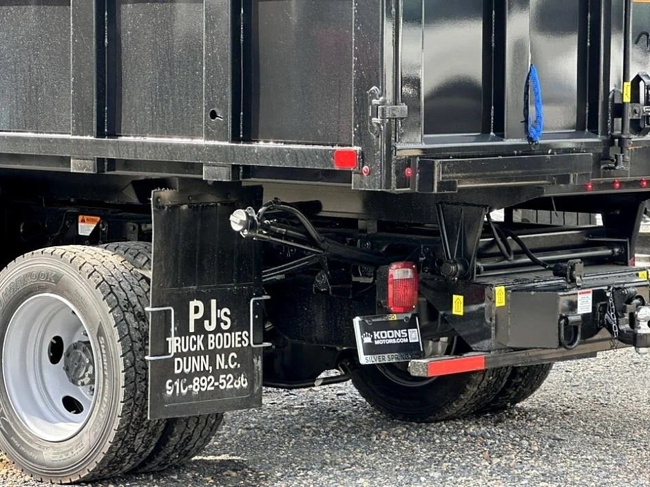 2025 Ford F-600SD PJs Landscape Dump Body with Underbody Toolbox