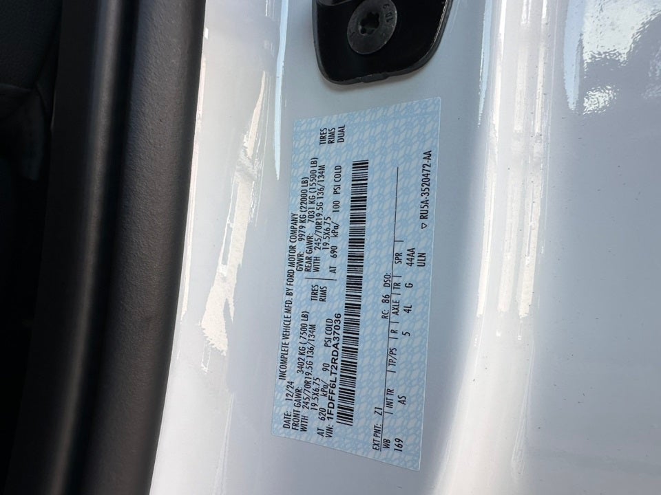 2024 Ford F-600SD Rugby Hard Hat Z-Spec Dump Body