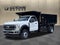 2025 Ford F-600SD PJs Landscape Dump Body with Underbody Toolbox