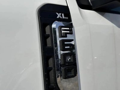 2025 Ford F-600SD PJs Landscape Dump Body with Underbody Toolbox