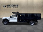 2025 Ford F-600SD PJs Landscape Dump Body with Underbody Toolbox