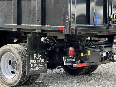 2025 Ford F-600SD PJs Landscape Dump Body with Underbody Toolbox