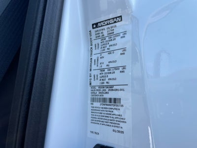 2026 Ford F-650SD Morgan 26 Foot Box Truck