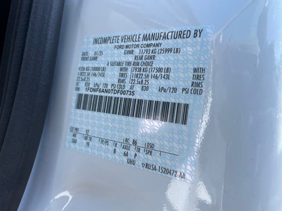 2026 Ford F-650SD Morgan 26 Foot Box Truck