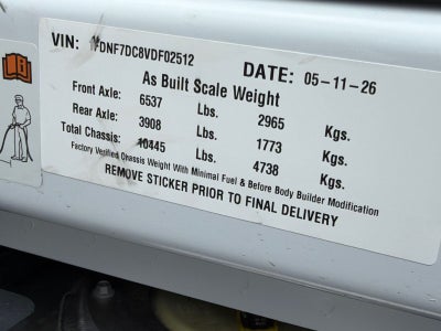 2027 Ford F-750SD Base