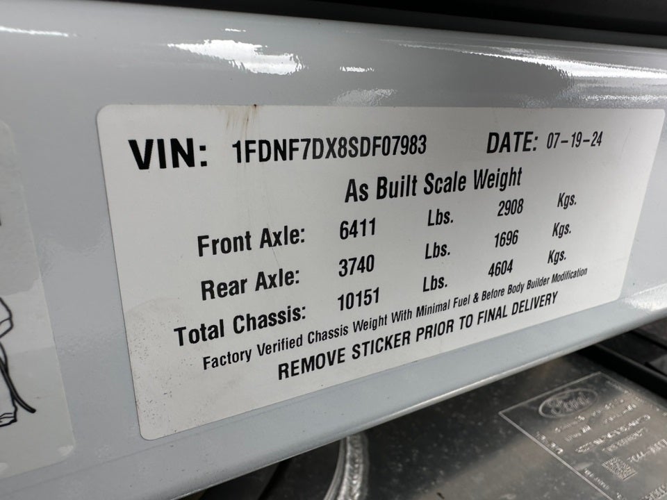 2025 Ford F-750SD Zoresco Switch N Go Body