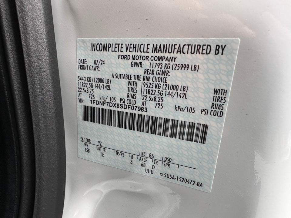 2025 Ford F-750SD Zoresco Switch N Go Body