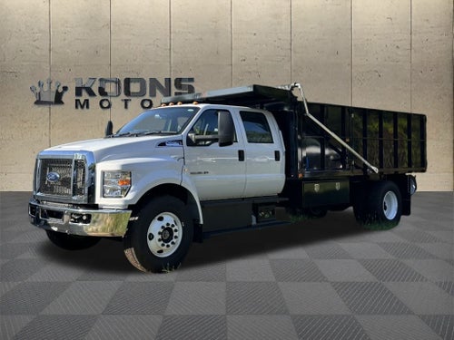 2026 Ford F-650SD PJs Landscape Dump Body with Underbody Toolbox
