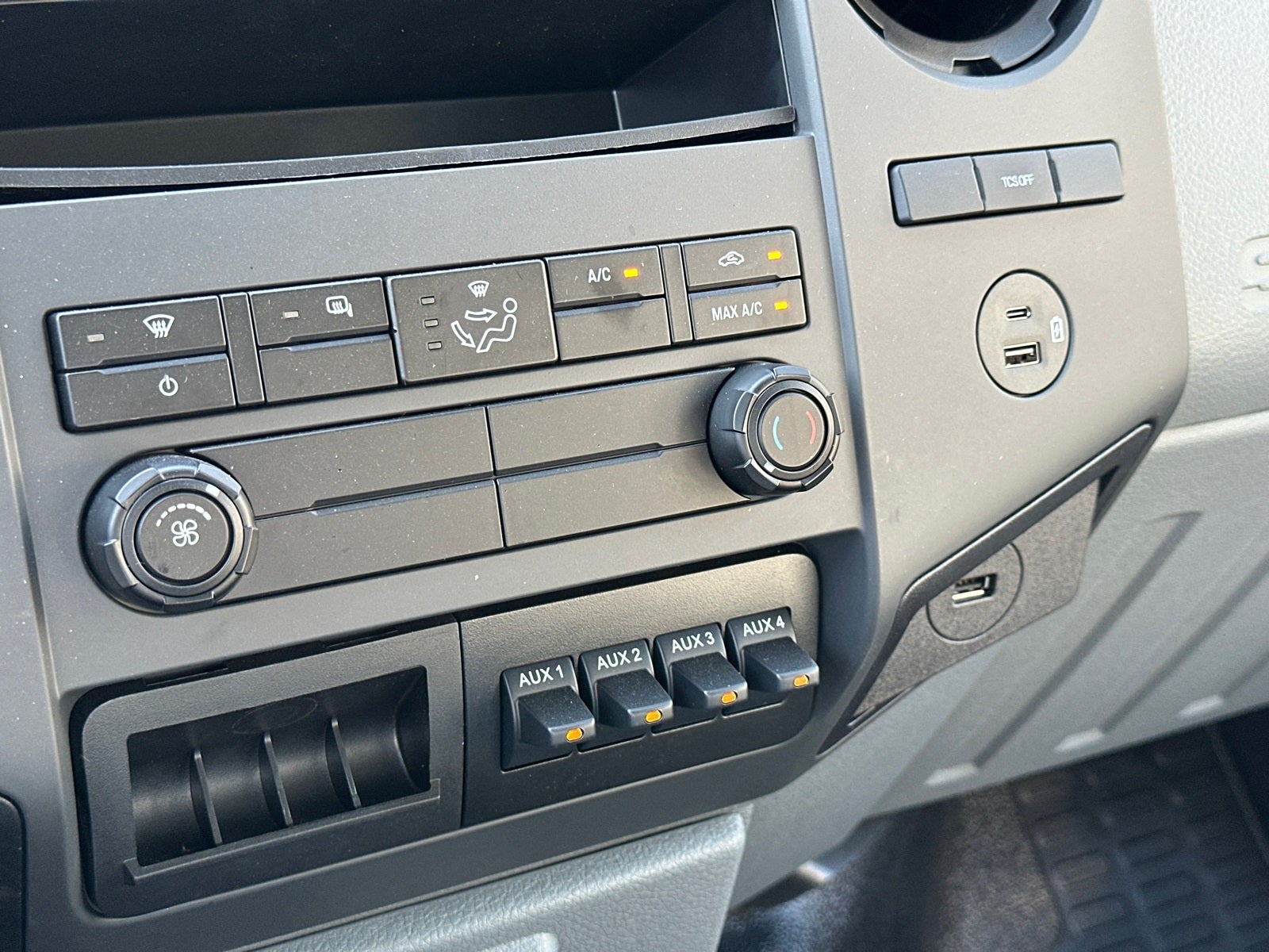 2026 Ford F-650SD PJs Landscape Dump Body with Underbody Toolbox