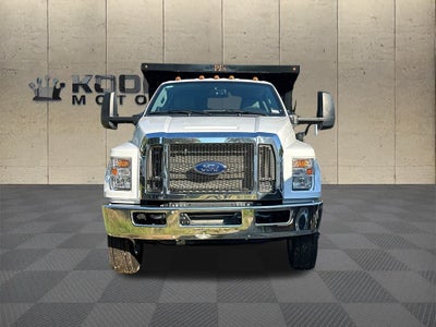 2026 Ford F-650SD PJs Landscape Dump Body with Underbody Toolbox