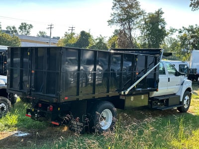 2026 Ford F-650SD PJs Landscape Dump Body with Underbody Toolbox