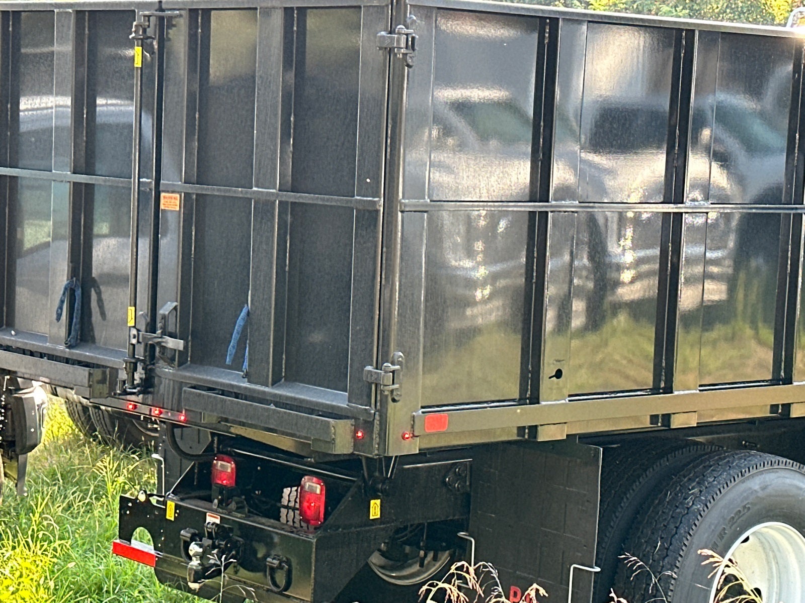 2026 Ford F-650SD PJs Landscape Dump Body with Underbody Toolbox