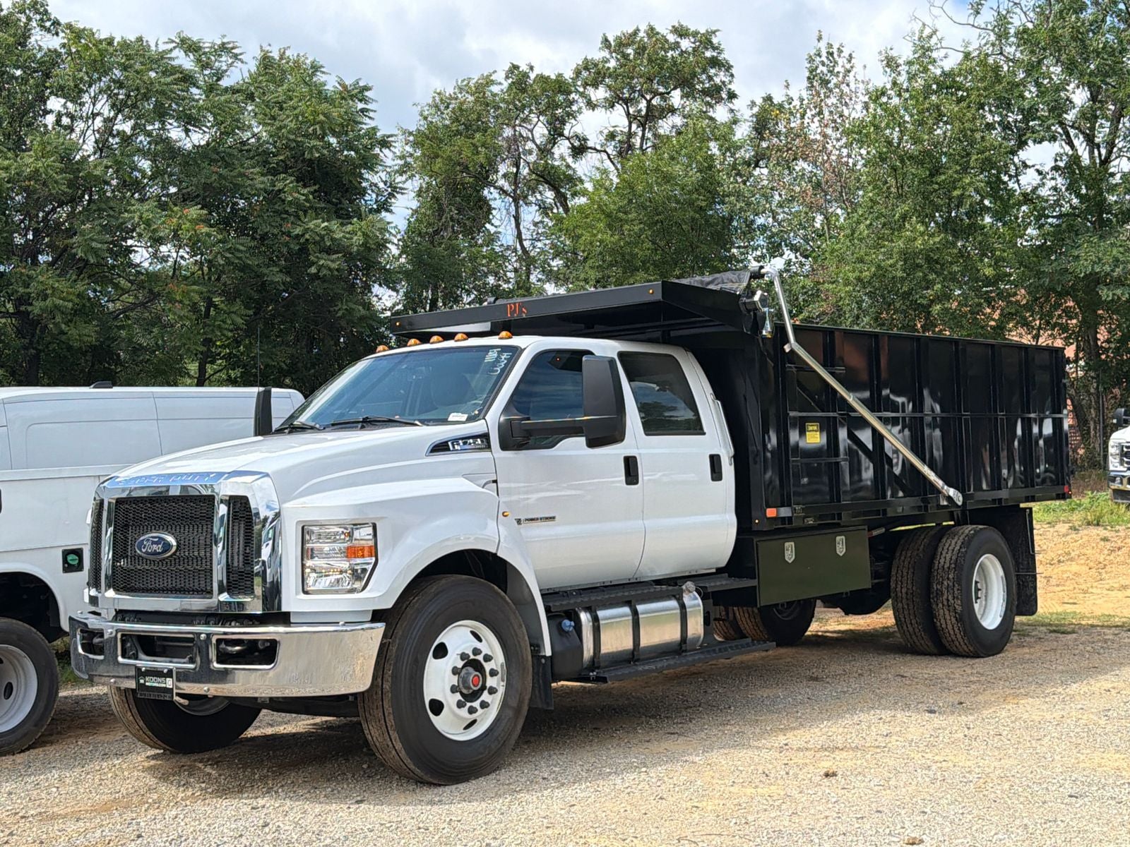 2026 Ford F-750SD Crew Cab PJs 16 Foot Landscape Dump Body