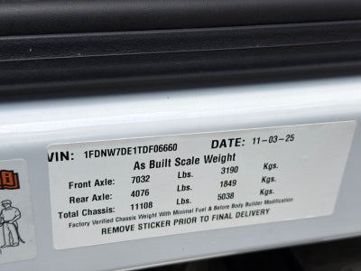2026 Ford F-750SD Crew Cab PJs 16 Foot Landscape Dump Body