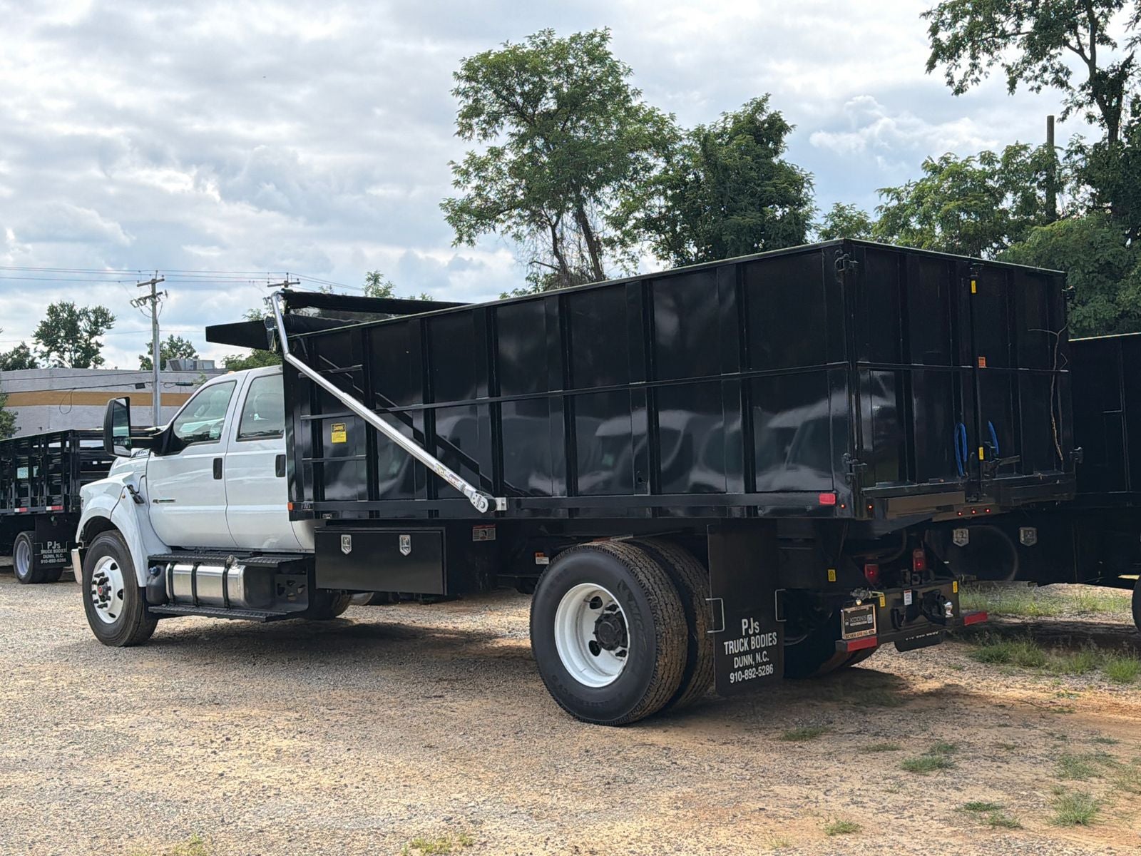 2026 Ford F-750SD Crew Cab PJs 16 Foot Landscape Dump Body