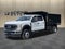 2025 Ford F-550SD PJs Landscape Dump Body with Underbody Toolbox