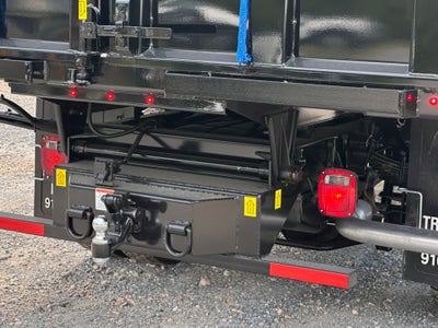 2025 Ford F-550SD PJs Landscape Dump Body with Underbody Toolbox