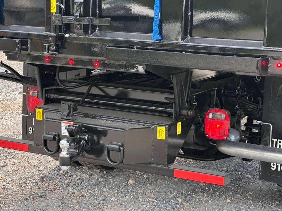 2025 Ford F-550SD PJs Landscape Dump Body with Underbody Toolbox