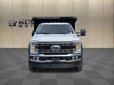 2025 Ford F-550SD PJs Landscape Dump Body with Underbody Toolbox