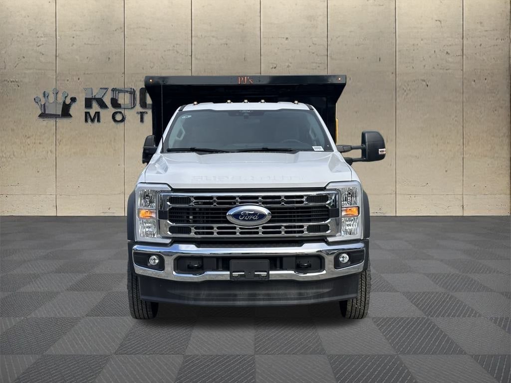 2025 Ford F-550SD PJs Landscape Dump Body with Underbody Toolbox