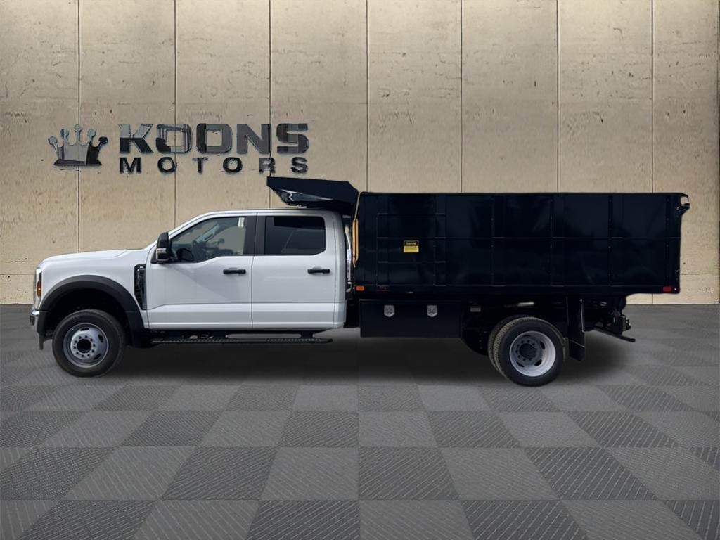 2025 Ford F-550SD PJs Landscape Dump Body with Underbody Toolbox