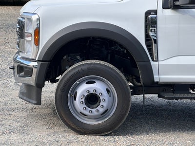 2025 Ford F-550SD PJs Landscape Dump Body with Underbody Toolbox